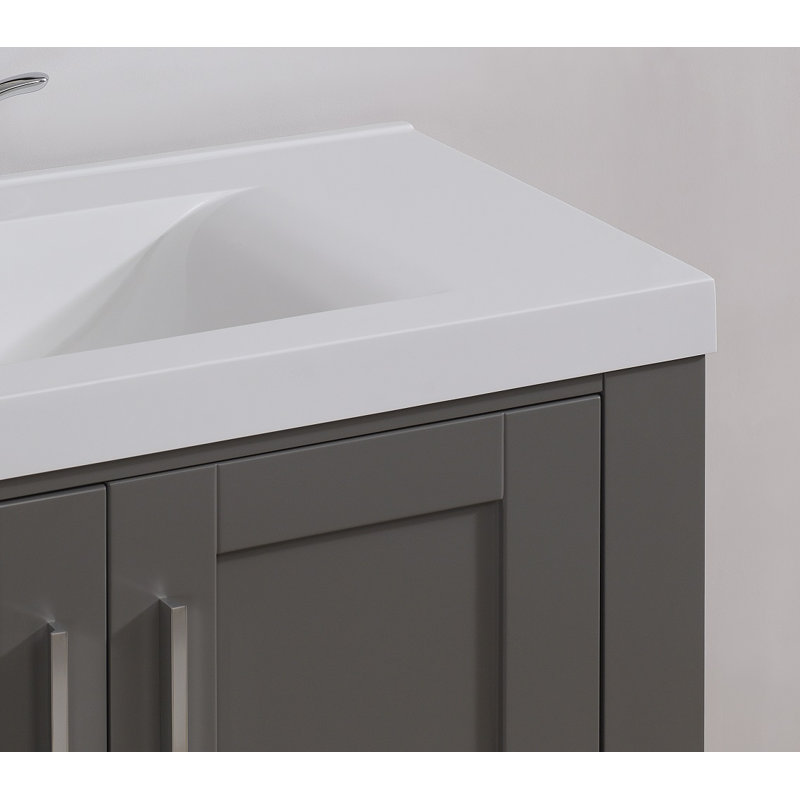 Ebern Designs Cedeno 35.37'' Free Standing Single Bathroom Vanity with